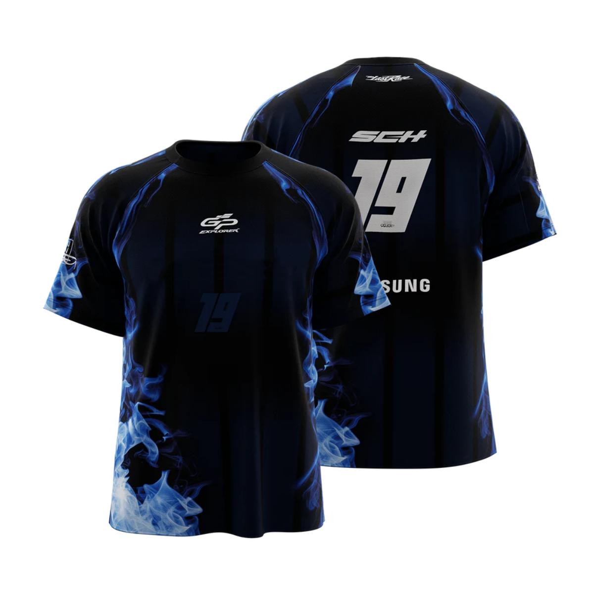 Esports Gaming Logo - Men Double Sided E Sports Tee
