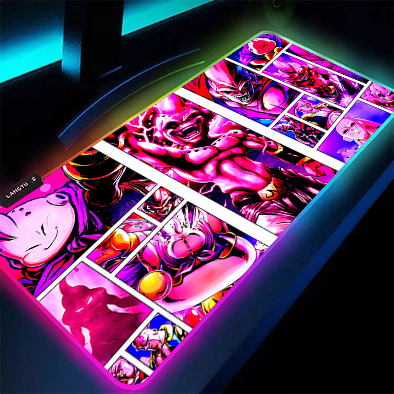Esports Gaming Pad - RGB Mouse Pad 90x40cm DBZ Dragon