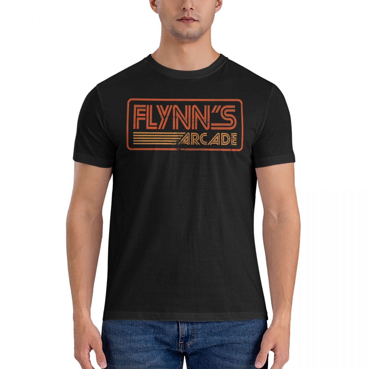 Flynn T Shirt Men Cotton Casua - Esports Gaming T Shirt ulasan dan harga