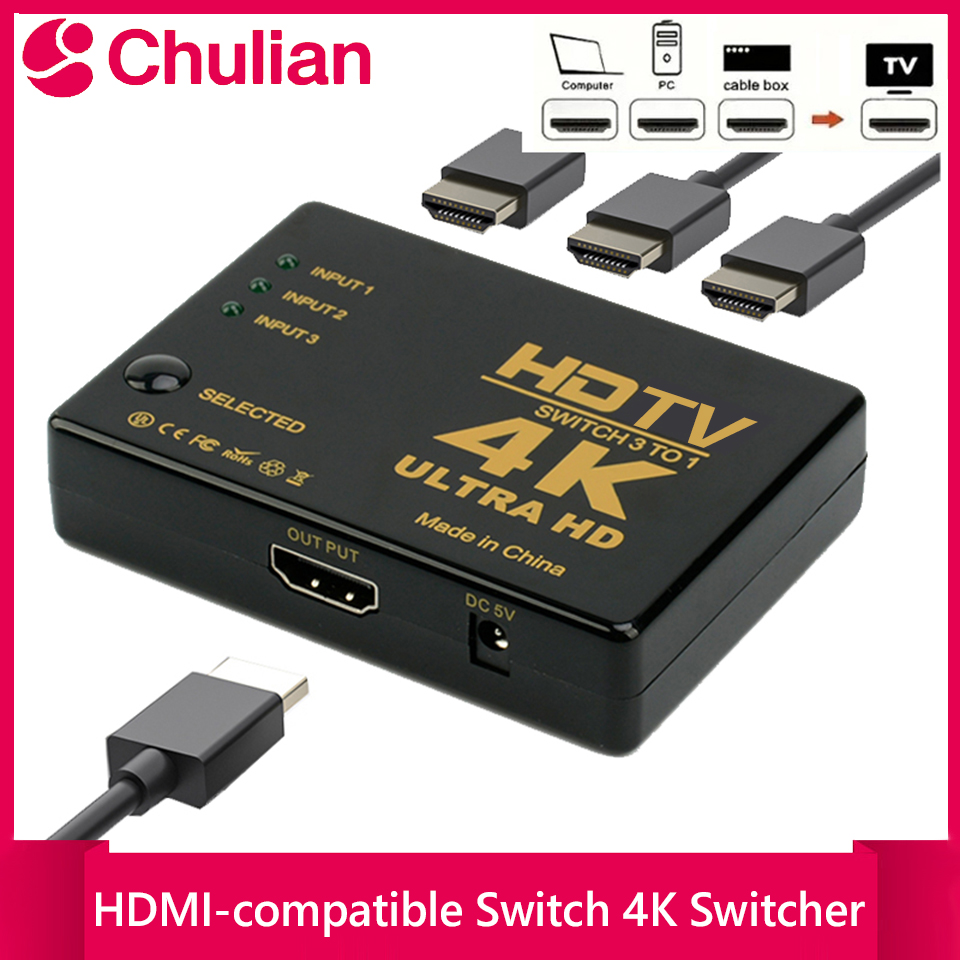 3 in 1 HDMI-compatible Switch  - Esports Gaming Hub ulasan dan harga