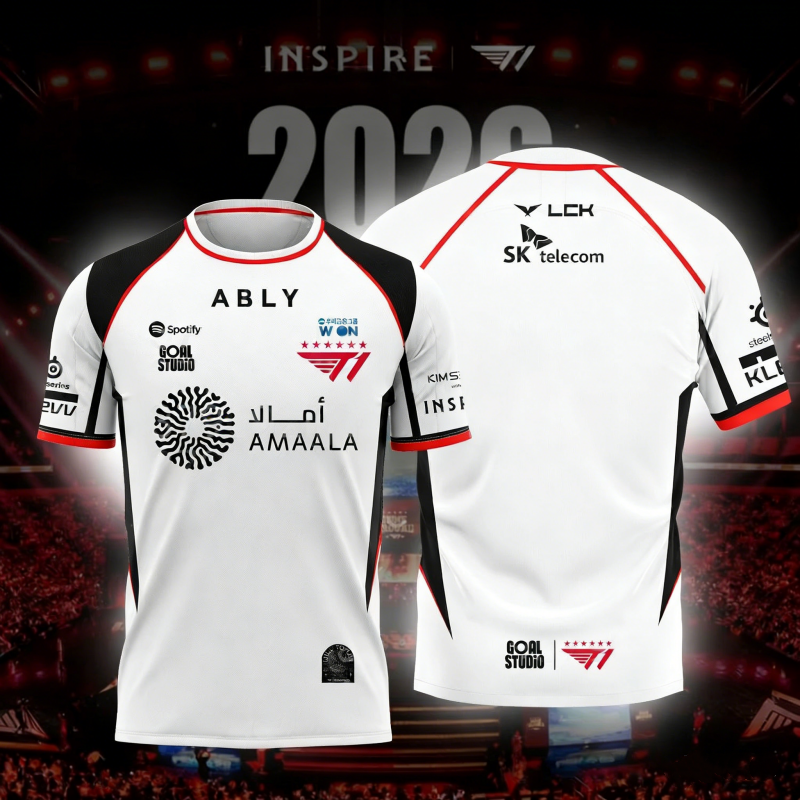 2026 NEW T1 ESPORTS TEAM JERSE - Esports Gaming Teams ulasan dan harga