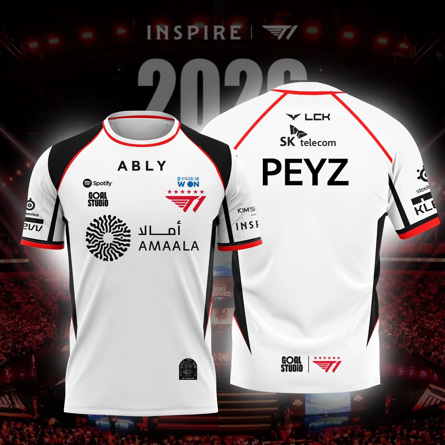 2026 NEW T1 ESPORTS TEAM JERSE - Esports Gaming Teams ulasan dan harga