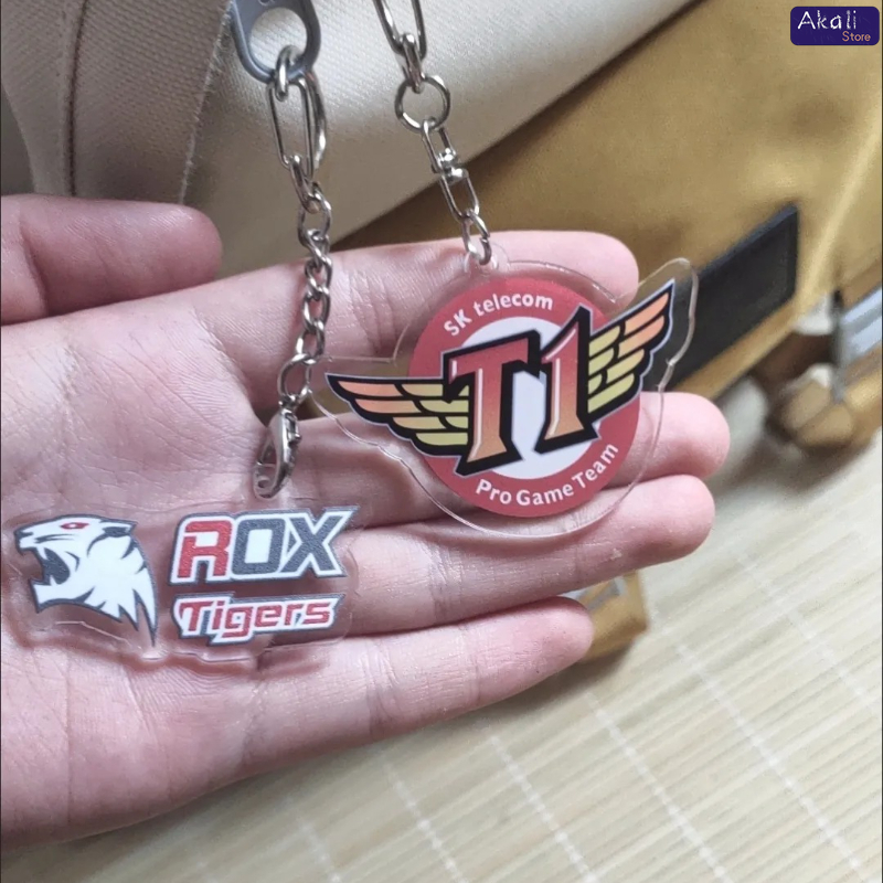 LOL Esports Team Logo Keychain - Esports Gaming Logo ulasan dan harga