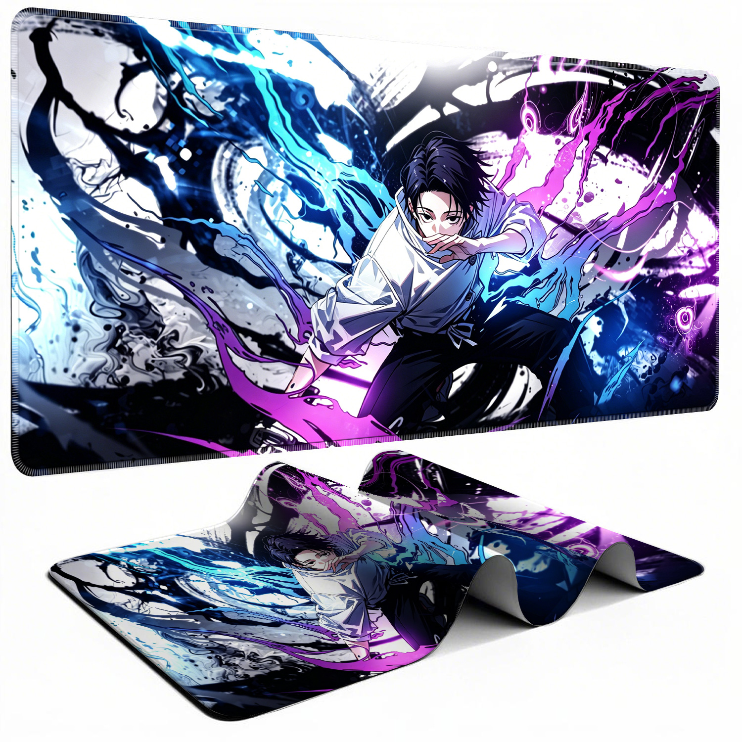 HD Anime Purple Mouse Pads Yut - Esports Gaming Pad ulasan dan harga