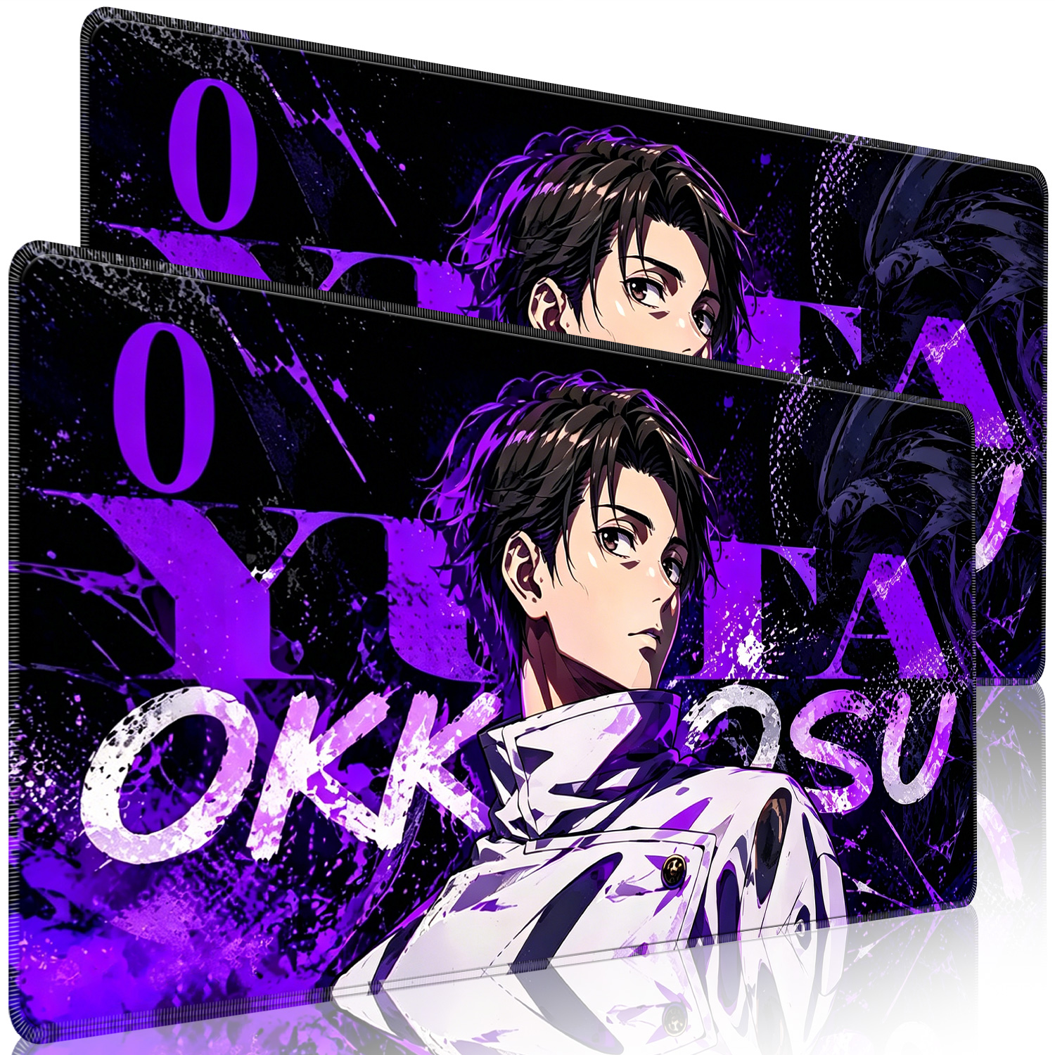 HD Anime Purple Mouse Pads Yut - Esports Gaming Pad ulasan dan harga