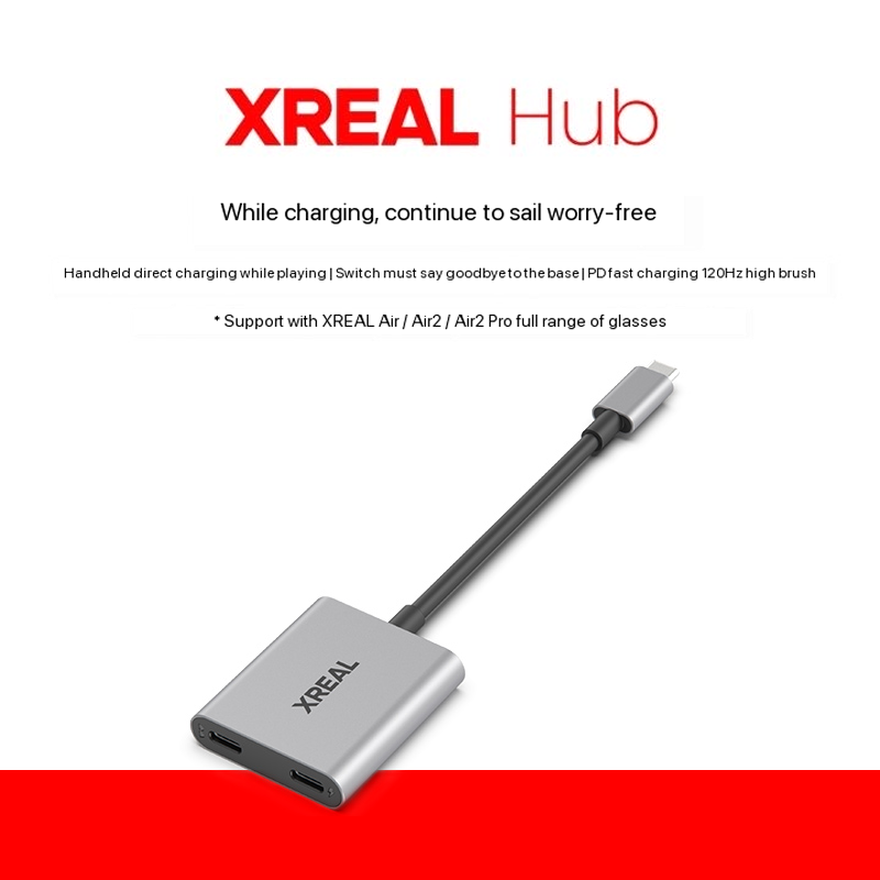 XREAL Hub 120hz USB-C PD Fast  - Esports Gaming Hub ulasan dan harga
