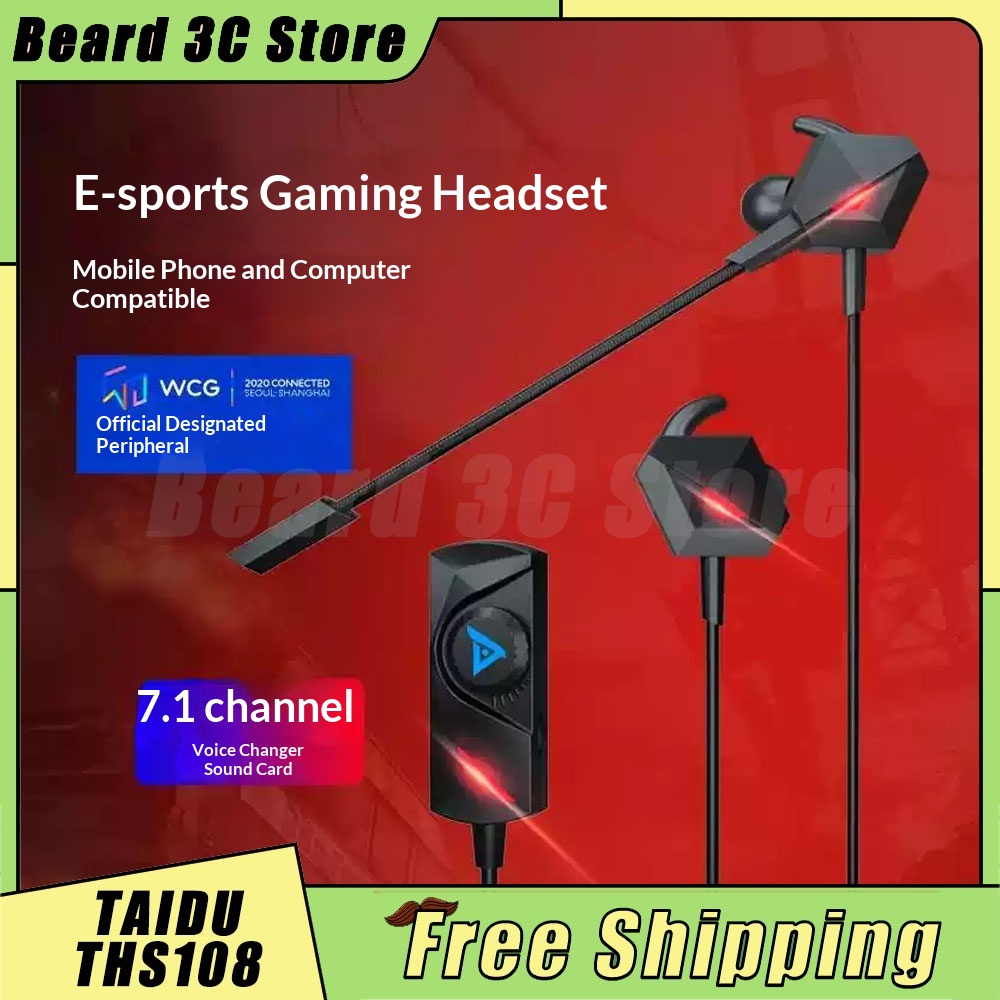 Taidu Ths108 Gaming Headphones - Esports Gaming Events ulasan dan harga