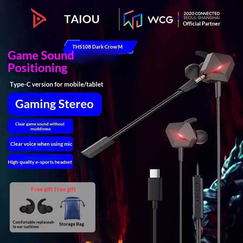 Taidu Ths108 Gaming Headphones - Esports Gaming Events ulasan dan harga