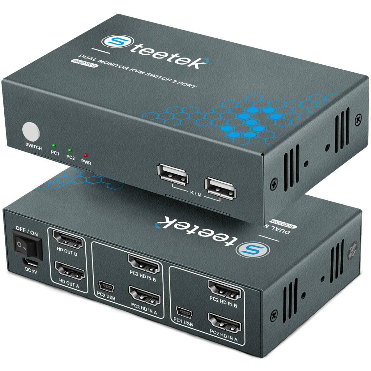 PWAY USB KVM Switch HDMI Split - Esports Gaming Hub ulasan dan harga