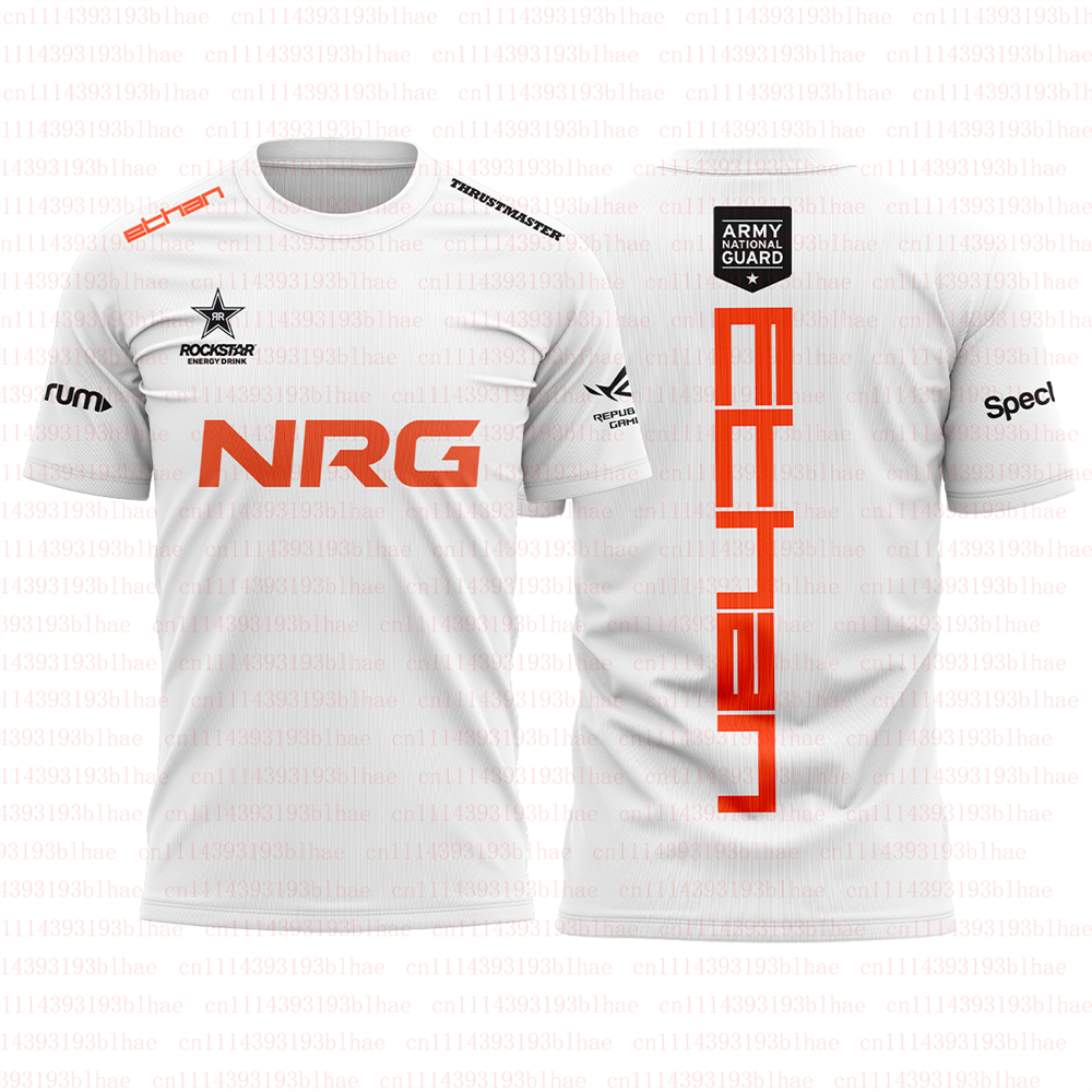 NRG Team 2026 White New Unifor - Esports Gaming T Shirt ulasan dan harga