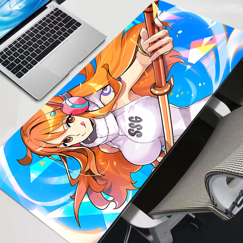 Mouse Pad Gamer One Piece Nami - Esports Gaming Pad ulasan dan harga