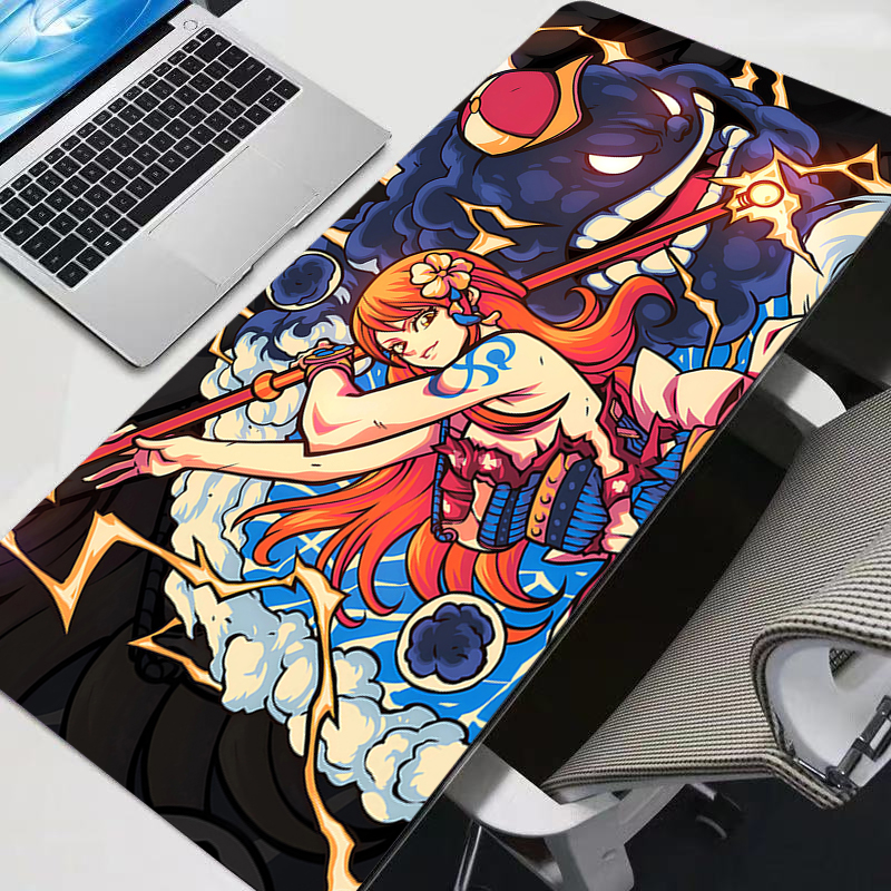 Mouse Pad Gamer One Piece Nami - Esports Gaming Pad ulasan dan harga