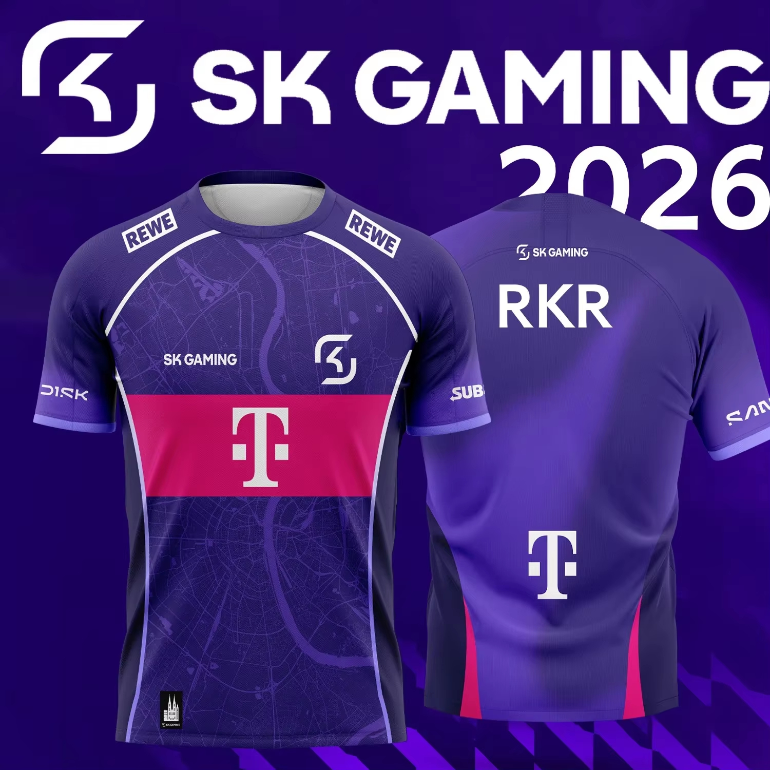 2026 New SK GAMING Esports Tea - Esports Gaming Teams ulasan dan harga