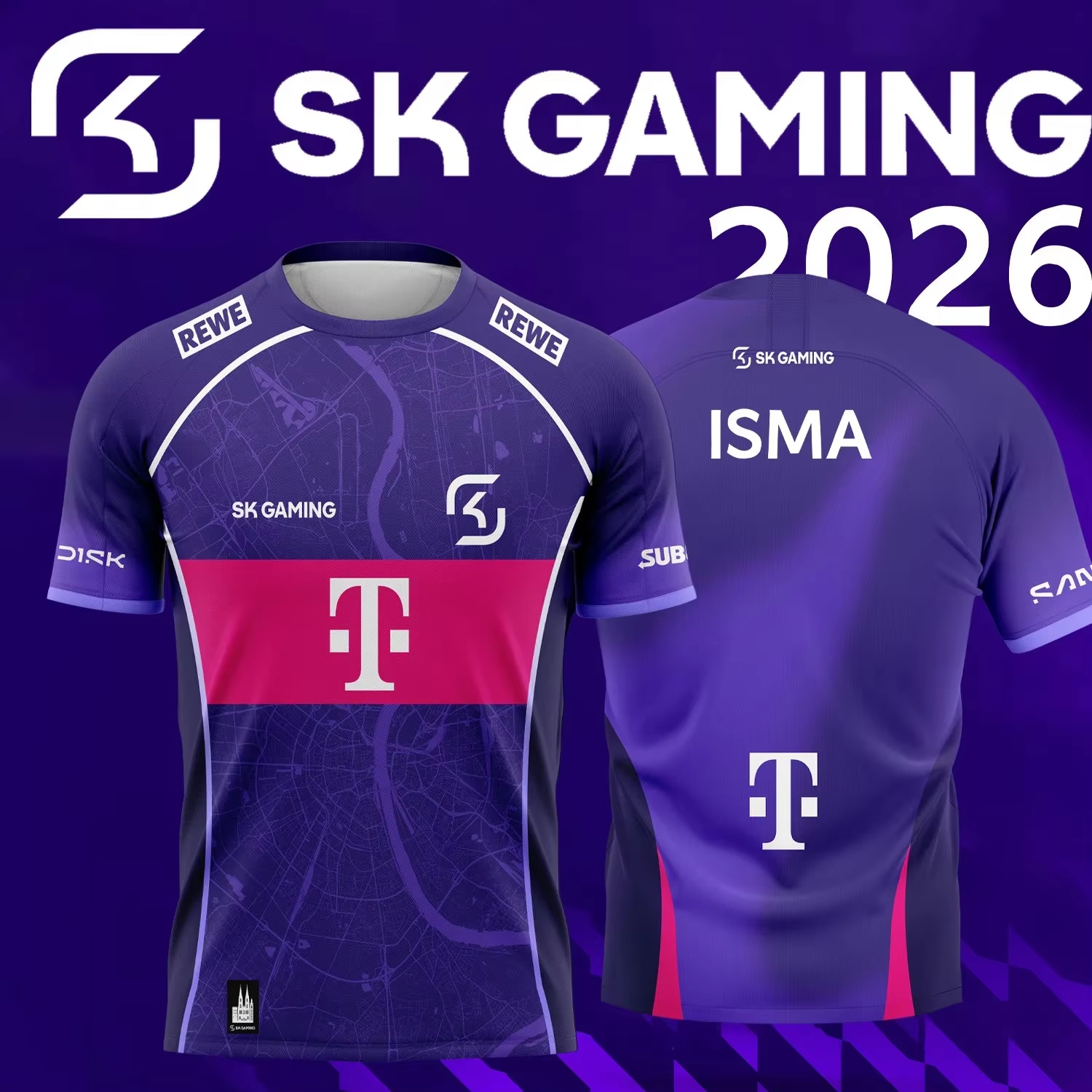 2026 New SK GAMING Esports Tea - Esports Gaming Teams ulasan dan harga