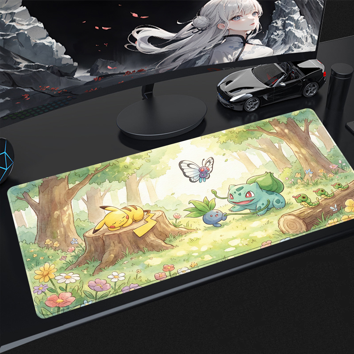 Kawaii Mouse Pad Gaming PC Acc - Esports Gaming Pad ulasan dan harga