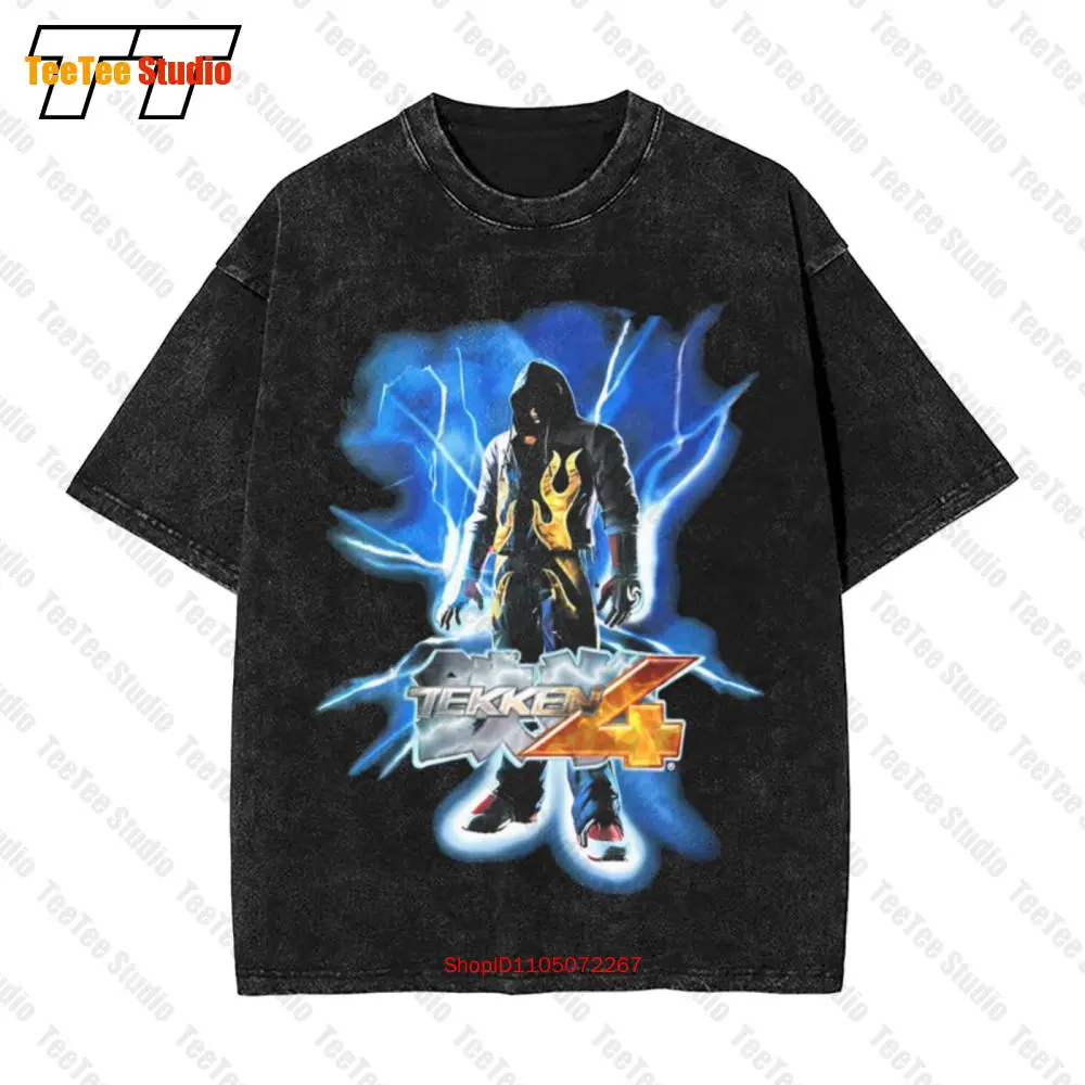 Vintage Tekken 4 Namco Promo A - Esports Gaming T Shirt ulasan dan harga