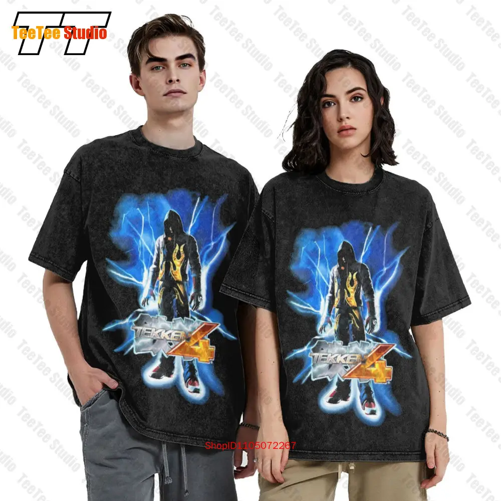Vintage Tekken 4 Namco Promo A - Esports Gaming T Shirt ulasan dan harga