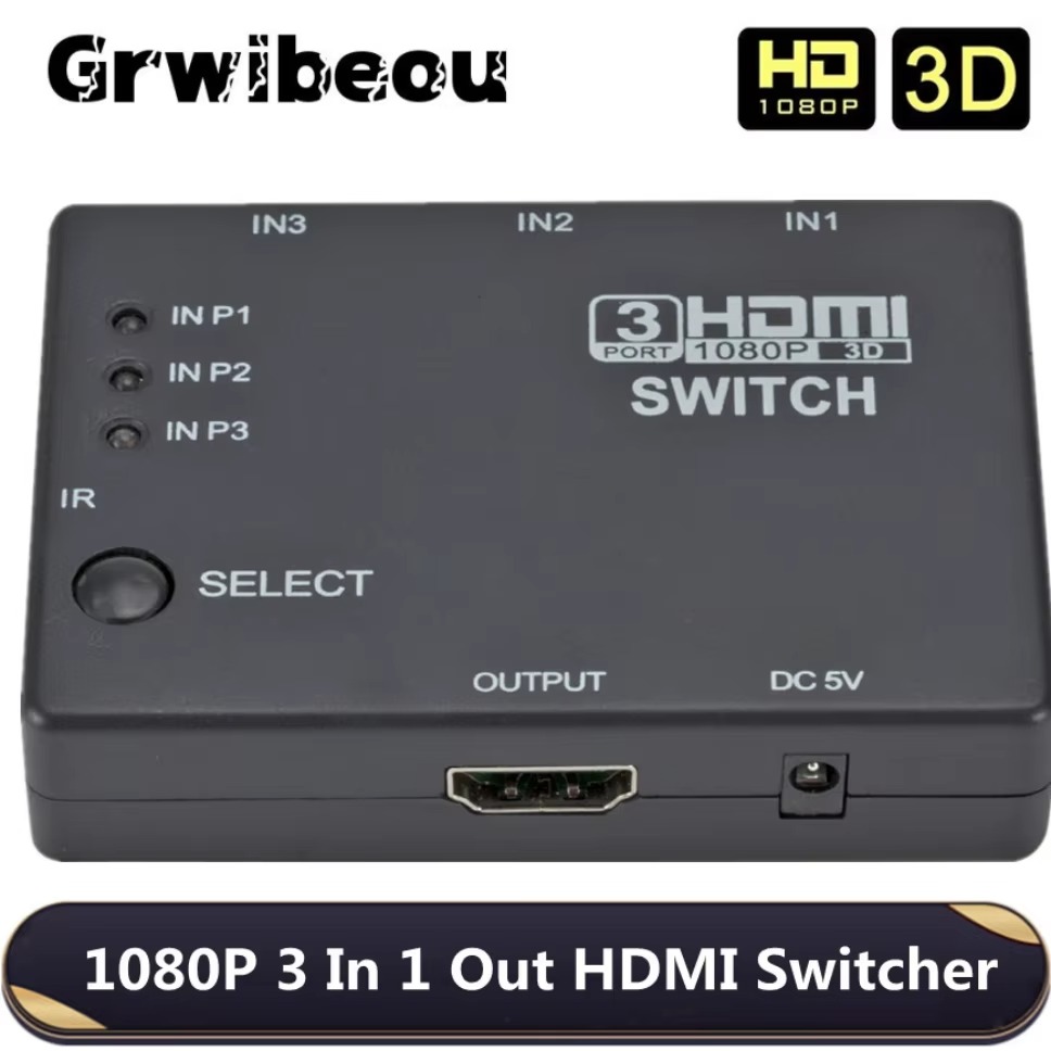 3x1 HDMI Switcher KVM Switches - Esports Gaming Hub ulasan dan harga