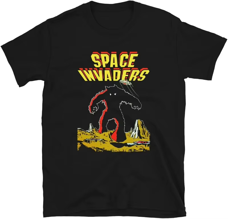 Cool Arcade Galaga Video Game  - Esports Gaming T Shirt ulasan dan harga