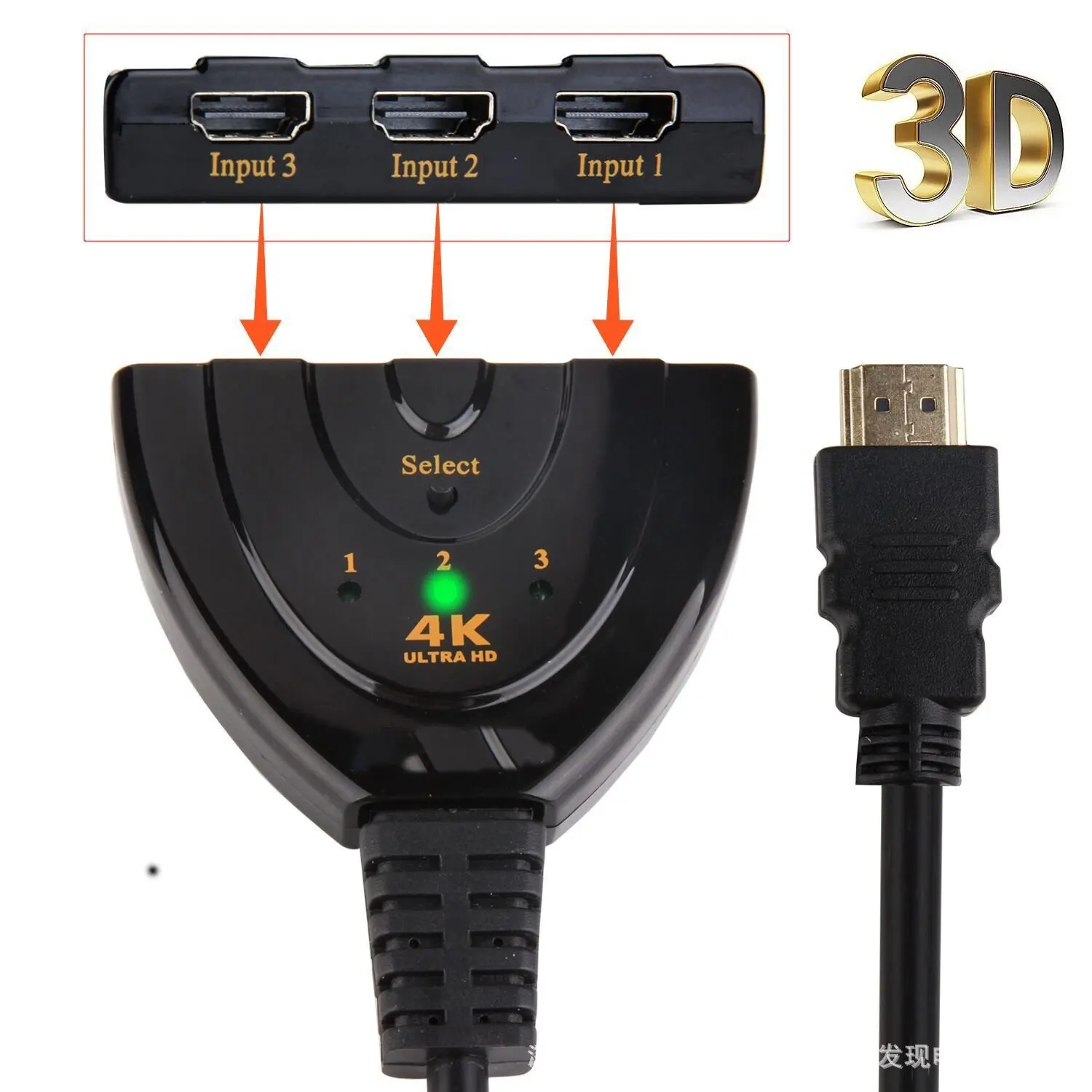 HDMI-compatible Switch 4K*2K 3 - Esports Gaming Hub ulasan dan harga